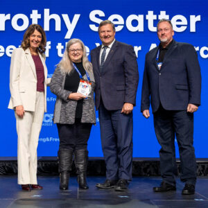 2025 Volunteer of the Year (North) Dorothy Seatter.