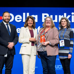 2025 Volunteer of the Year (South), Della Burkitt.