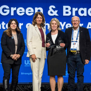 Volunteer of the Year (Central), Laveryn Green and Brad Hopcroft (accepted by Valerie Boese).