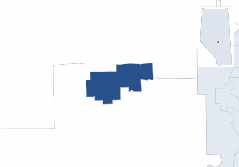 Map of the Spruce Grove-Stony Plain electoral division